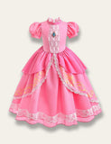 Gorgeous Princess Peach Party Dress - Bebehanna