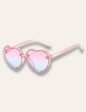 Heart Frame Little Bee Sunglasses - Bebehanna