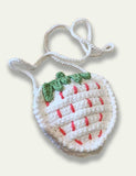 Knitted Strawberry Crossbody Bag - Bebehanna