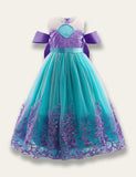 Mermaid Lace Princess Party Dress