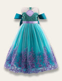 Mermaid Lace Princess Party Dress - Bebehanna