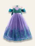 Mermaid Lace Princess Party Dress - Bebehanna