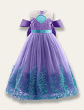 Mermaid Lace Princess Party Dress - Bebehanna