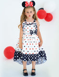 Minnie Mouse Polka Dot Party Dress - Bebehanna