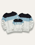 Patchwork Star Family Matching Sweatshirt - Bebehanna