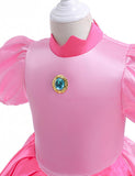 Pink Peach Princess Party Dress - Bebehanna