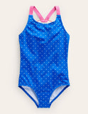 Rainbow Appliqué Back Swimsuit - Mini Taylor