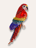 Retro Parrot Brooch - Bebehanna