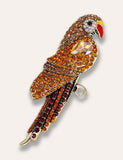 Retro Parrot Brooch - Bebehanna