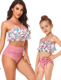 Ruffled Family Matching Swim Suit - Bebehanna