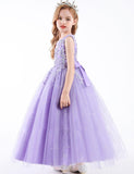 Sleeveless Tulle Party Dress - Bebehanna