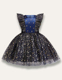 Starry Princess Tulle Party Dress - Bebehanna