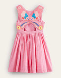 Summer Deal - Butterfly Cross Back Dress - Mini Berni