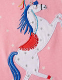 Unicorn Appliqué Dress - Bebehanna