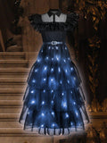 Addams LED Party Costume Dress - Bebehanna