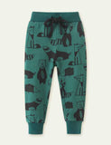 Animal Print Sweatpants - Bebehanna