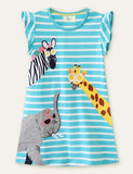 Appliqué Animal Dress - Bebehanna