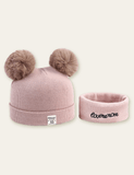 Bear Ear Hat + Scarf - Bebehanna