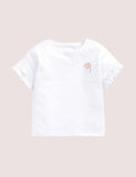 Bee&Flower Embroidered T-shirt - Bebehanna