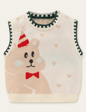 Birthday Bear Sweater Vest