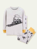 Cartoon Printed Breathable Thread Pajamas