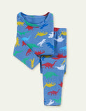 Cartoon Shark gedréckt Pyjamas