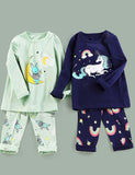 Cartoon Shark Printed Pajamas - Bebehanna