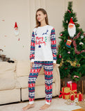 Christmas Cartoon Letter Printed Family Matchting Pajamas - Bebehanna