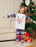 Christmas Cartoon Letter Printed Family Matchting Pajamas - Bebehanna