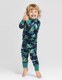 Christmas Dinosaur Print Family Matching Pajamas - Bebehanna