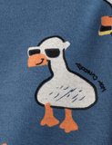 Cool Duck Printed Sweatshirt - Bebehanna