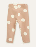 Cute Bear Sweatshirt + Polka Dot Printed Leggings - Bebehanna