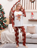 Cute Elk Printed Family Matching Pajamas - Bebehanna