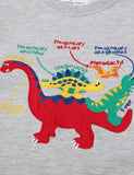 Dinosaur Embroidered Sweater - Bebehanna