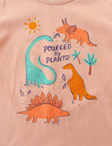 Dinosaur Friends Printed Long Sleeve T-shirt - Bebehanna