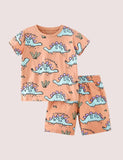 Conjunto completo de estampas de dinossauros