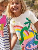 Dinosaur Park Rainbow T-shirt - Bebehanna