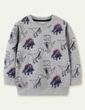 Pullover mit Dinosaurier-Print