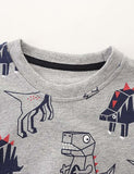 Dinosaur Printed Sweater - Bebehanna