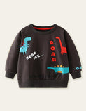 Dinosaur Printed Sweatshirts - Bebehanna