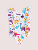 Dinosaur Printed Swimsuit - Bebehanna