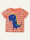 Dinosaurier gedréckt T-Shirt
