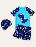 Dinosaur wim Suit + Cap - Bebehanna