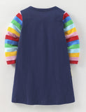 Educational Planet Appliqué Dress - Bebehanna