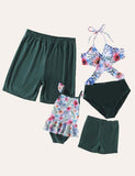 Floral Family Matching Swim Suit - Bebehanna
