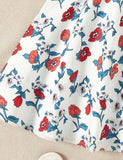 Floral Printed Family Matching Dress - Bebehanna