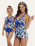 Floral Printed Family Matching Swimsuit