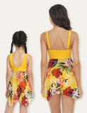 Floral Printed Family Matching Swimsuit - Bebehanna