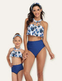 Floral Printed Family Matching Swimsuit - Bebehanna