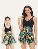 Floral Printed Family Matching Swimsuit - Bebehanna